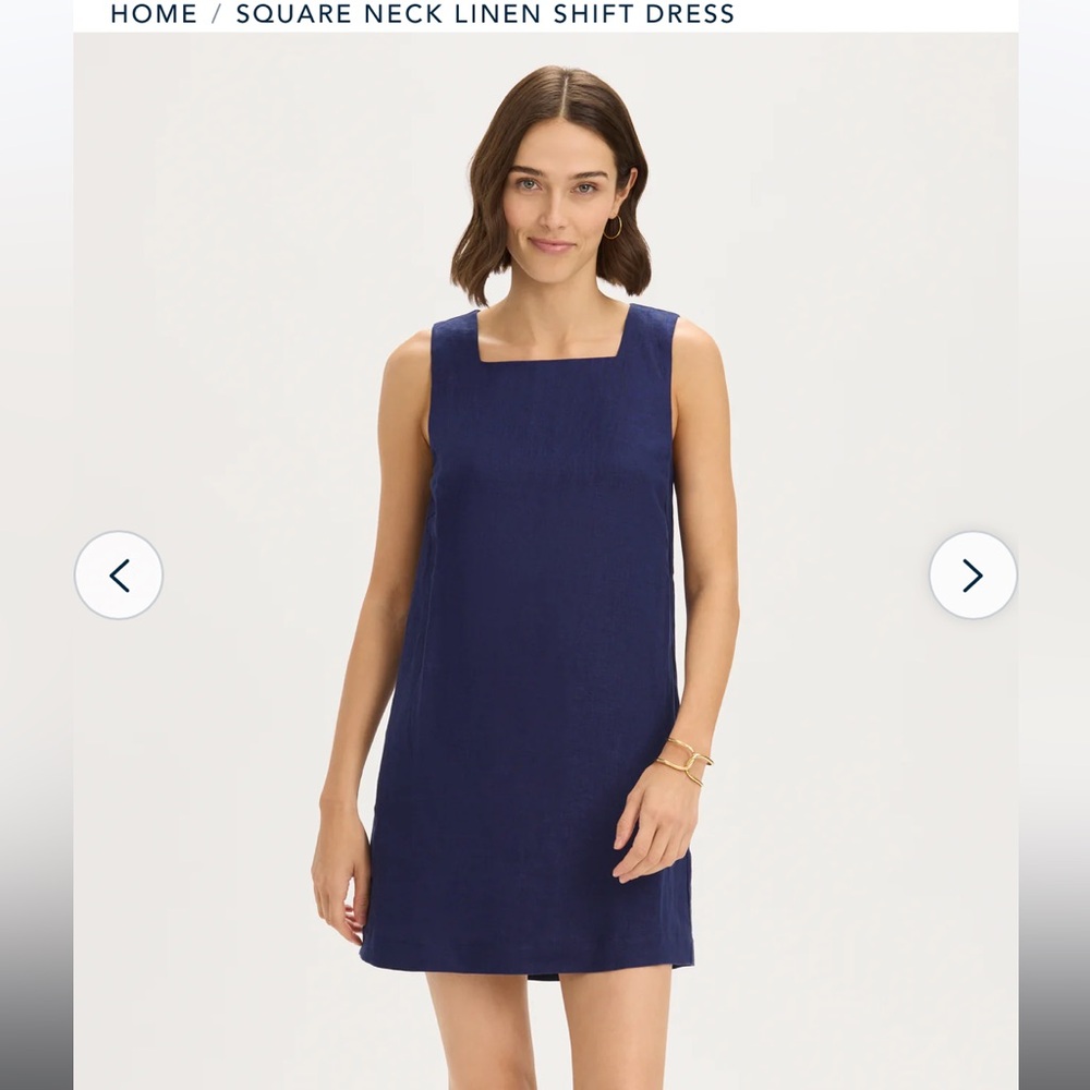 Renwick Sport Square Neck Shift Dress NWT